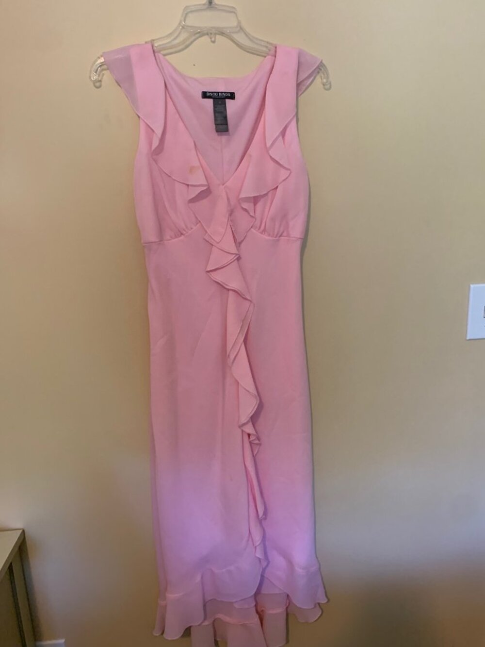 Bisou Bisou Pink formal dress size 10